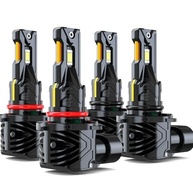 Kit 4 Lâmpadas LED Toyota Corolla 2001-2013: 48000 Lúmens, 800% Mais Brilho - Farol Alto e Baixo - imagem 2