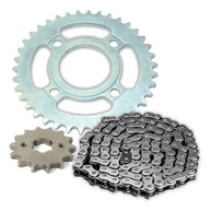 Kit Relação Competição Titan 150 Fan 125 (2009+) - Coroa 38 Dentes para Performance Máxima - imagem 1