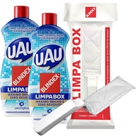 Kit Limpa Box UAU 200ml Blindex + Espátula de Transpasse - Brilho Espelhado para Seu Box - imagem 1