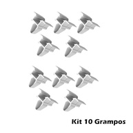 Kit 10 Grampos Soleira Interna Dianteira: C3, AirCross, 207, 208 - Fixação Perfeita! - imagem 3