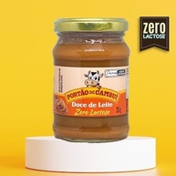 Kit c/ 5und Doce de Leite Zero Lactose PORTÃO DO CAMBUI 215g - imagem 1