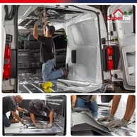 KIT 2x Manta Asfáltica Automotiva Acústica Térmica 5cm x 10m (20m) - Antiruído e Isolamento para Assoalho de Carro e Van - imagem 3