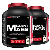 Kit 2x Giant Mass 3kg: Ganhe Massa e Peso Rápido - imagem 1