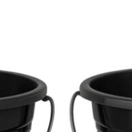 Kit 3 Baldes 7,5L com Alça Reforçada – Prático e Resistente - imagem 1