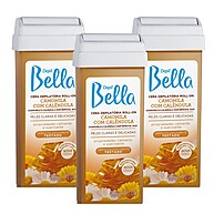 Kit 3 Ceras Roll-on Camomila e Calêndula Depil Bella - imagem 1