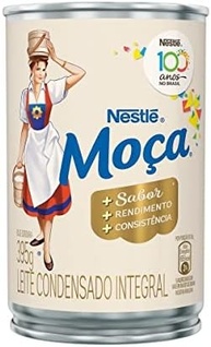 Kit 3 Unidades - Leite Condensado Moça Lata 395g - imagem 1