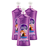 Kit 3 Cremes Seda Juntinhos Frozen – Hidratação e Brilho para os Fios do Seu Bebê - imagem 1