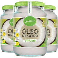 Kit 3 Óleo de coco virgem Qualicôco 500ml - imagem 2