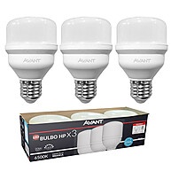 Kit 3 Lâmpadas LED Avant 20W Branca Fria 6500K - imagem 1