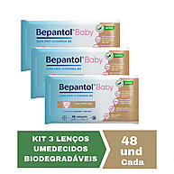 kit-3-lencos-umedecidos-bepantol-biodegradaveis-48un-cada