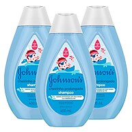 Kit 3 Shampoos Johnsons Baby Cheirinho Prolongado 400ml - imagem 1