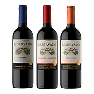 Kit 3 Vinhos Concha Y Toro: Malbec, Cabernet & Carmenere - imagem 1