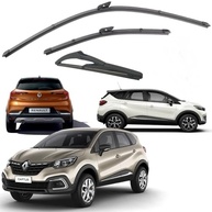 Kit 3 Palhetas Limpador Parabrisa Renault Captur 2017-2022 - Visibilidade Impecável - imagem 2