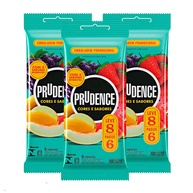 Kit 3X Preservativo Prudence Cores e Sabores: Leve 8 Pague 6 - imagem 1