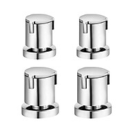Kit 4 Acabamentos Cromados Docol Riva – Acabamento Perfeito para Seu Registro - imagem 1