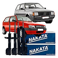 Kit 4 Amortecedores Nakata para Fiat Uno Mille 1986-2013 - imagem 1