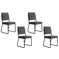 Kit 4 Cadeiras de Jantar Carraro: Elegância e Conforto - imagem 1