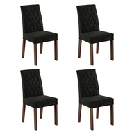 Kit 4 Cadeiras de Jantar Madesa 4256: Conforto e Estilo! - imagem 1