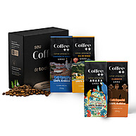 Kit 4 Cafés Especiais em Grãos - 4 x 250g - imagem 1