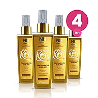 Kit 4 Óleos Belkit: Nutrição, Brilho e Força para Seus Cabelos - imagem 1