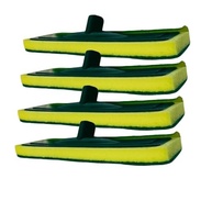 Kit 4 Esponjas Abrasivas Dupla Face para Limpeza Profunda - Verde e Amarelo | Ideal para Pisos e Azulejos - imagem 2