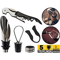 Kit 5 Acessórios para Vinho Western – Elegância na Hora de Servir - imagem 1