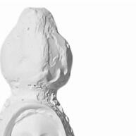 Kit 5 Imagens Nossa Senhora Aparecida em Gesso Cru 15cm – Artesanato Religioso Personalizável - imagem 1