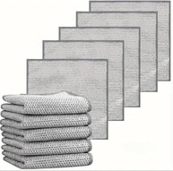 Panos de Limpeza Metálicos 30x30cm - Kit com 5 Unidades | Prateado para Fogão, Bancada e Panelas - imagem 5