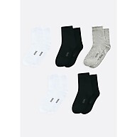 Kit 5 Pares Meias Hering Cano Médio Branca – Conforto e Estilo - imagem 1