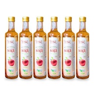 Kit 6 Vinagre De Maçã Orgânico Acidez 4,2% Fazenda São Roque 500 ml - imagem 1