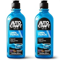 KIT 2 Limpa Vidros Automotivo Autocraft Pro 500ml: Visibilidade Cristalina e Brilho Impecável - imagem 2