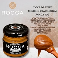 Kit 6x Doce de Leite Rocca Tradicional 50g Cremoso Artesanal Para Lanches Torradas Frutas e Sobremesas - imagem 3