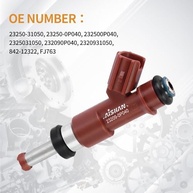 Kit 6 Injetores de Combustível 23250-0P040 para Toyota Camry, RAV4, Highlander e Lexus ES350, RX350 - Desempenho Otimizado - imagem 3