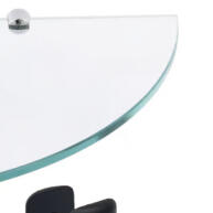 Kit 6 Suportes Fenda 6mm: Elegância e Firmeza para Vidros! - imagem 1