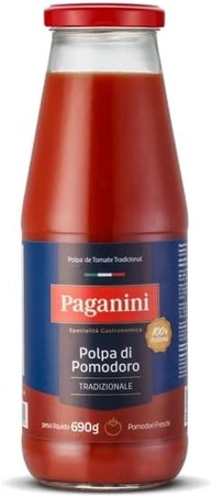 Kit 6X: Polpa de Tomate Paganini 690g - imagem 1