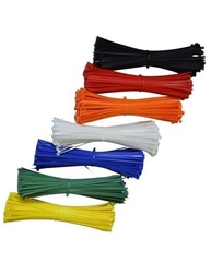 Kit 700 Abraçadeiras Nylon Enforca Gato 20cm x 4,8mm Coloridas - Fixação Profissional - imagem 2