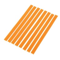 Capas de Silicone para Rodas de Bagagem: Proteção Silenciosa e Durável (Kit 8 Peças Laranja) - imagem 4