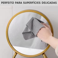 Kit com 20 Panos de Microfibra Multiuso - Alta Absorção, Lavável e Reutilizável - Ideal para Vidros, Cozinha, Carro e Pisos - imagem 5