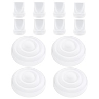 Kit com 12 Peças de Reposição para Bomba de Leite Momcozy M5 – 8 Válvulas Bico Pato + 4 Diafragmas de Silicone Premium - imagem 1