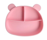 Kit Alimentação Infantil em Silicone com Ventosas - Prato e Tigela Seguros para Bebês - imagem 3