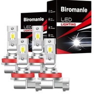 Kit 4 Lâmpadas LED H9/H11 Hi/Lo 6000K Branca para Can Am Defender (2016-2024) - Farol e Neblina - imagem 2