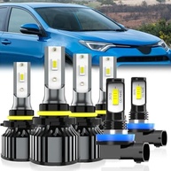 Kit Lâmpadas LED 6 Peças Toyota RAV4 2013-2015: Farol Alto/Baixo 9005 + Neblina H11 - Brilho Intenso e Durabilidade - imagem 2