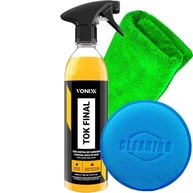 Kit Automotivo Vonixx + Karbox: Carnaúba 500ml, Toalha Microfibra e Aplicador Espuma - imagem 1