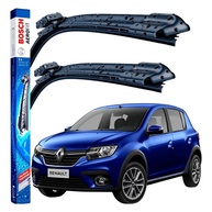 Kit Palhetas Limpador Parabrisa Sandero 2014-2022 - Encaixe Clip Premium - imagem 1