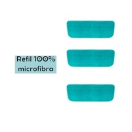 Kit 4 Refis Pano Microfibra Verde para Mop Spray - Lava e Seca com Eficiência - imagem 5