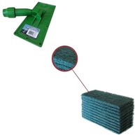 Kit de Limpeza com 5 Fibras e Suporte Rodo Articulável Giratório com Velcro - Limpeza Eficiente e Versátil - imagem 3