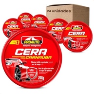 KIT 24 Ceras Pasta Automotiva com Carnaúba 200g - Brilho e Proteção Total para seu Carro - imagem 2