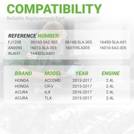 Kit 4 Injetores de Combustível para Honda Accord, CRV, Acura ILX, TLX 2.4L (2013-2017) - Performance e Durabilidade - imagem 3