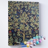 Kit de Pintura Terapêutica Árvore Magnífica - 40x50 cm - Pintura Acrílica Relaxante para Adultos - imagem 1