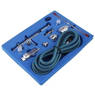 Ymiko Kit de Aerógrafo Profissional com Bicos Intercambiáveis - 0,2mm, 0,3mm, 0,5mm | Copos de 2cc, 5cc, 13cc - imagem 5